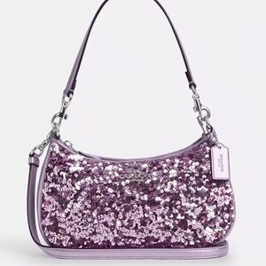 Coach Teri Shoulder Sequin Bag